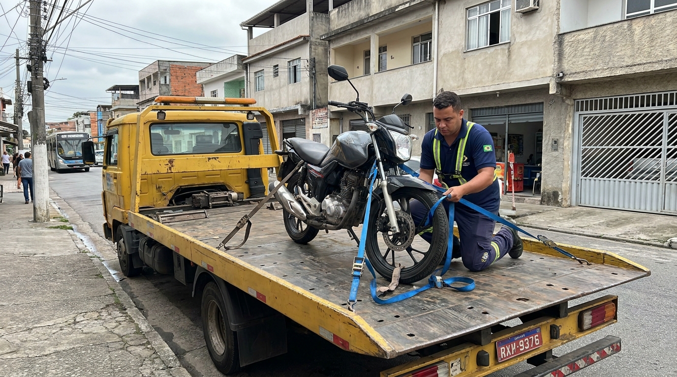 Auxílio para Moto no Local nas Rocas, Natal‑RN