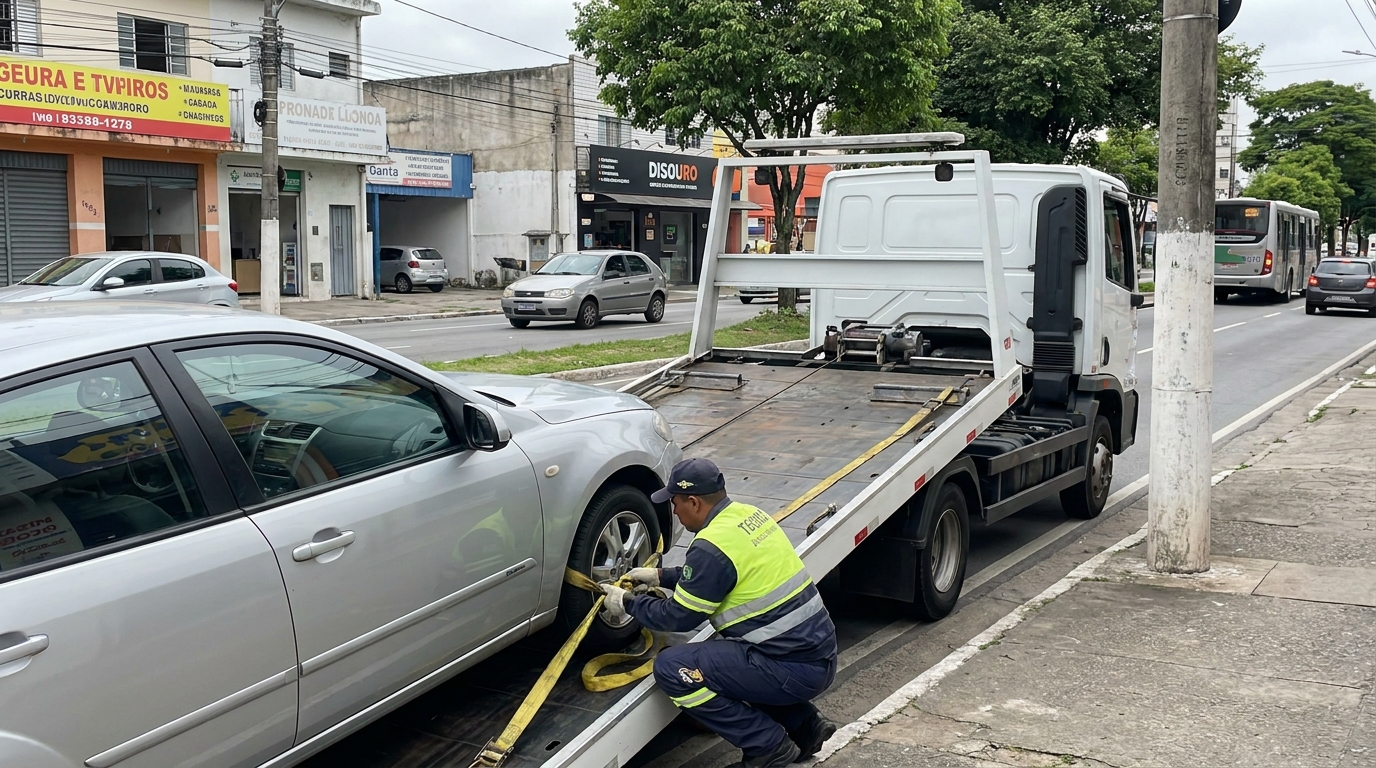 Transporte de Automóvel no Pitimbu, Natal‑RN